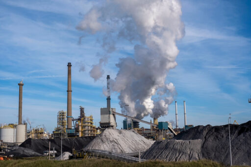 Kolenopslag Kooksgasfabriek Tata Steel IJmuiden