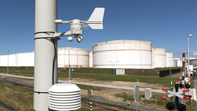 e-Nose in havengebied bij terminals